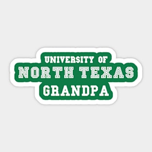 UNT Grandpa Sticker